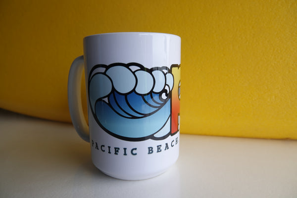 PB Surf Shop Ceramic Mug