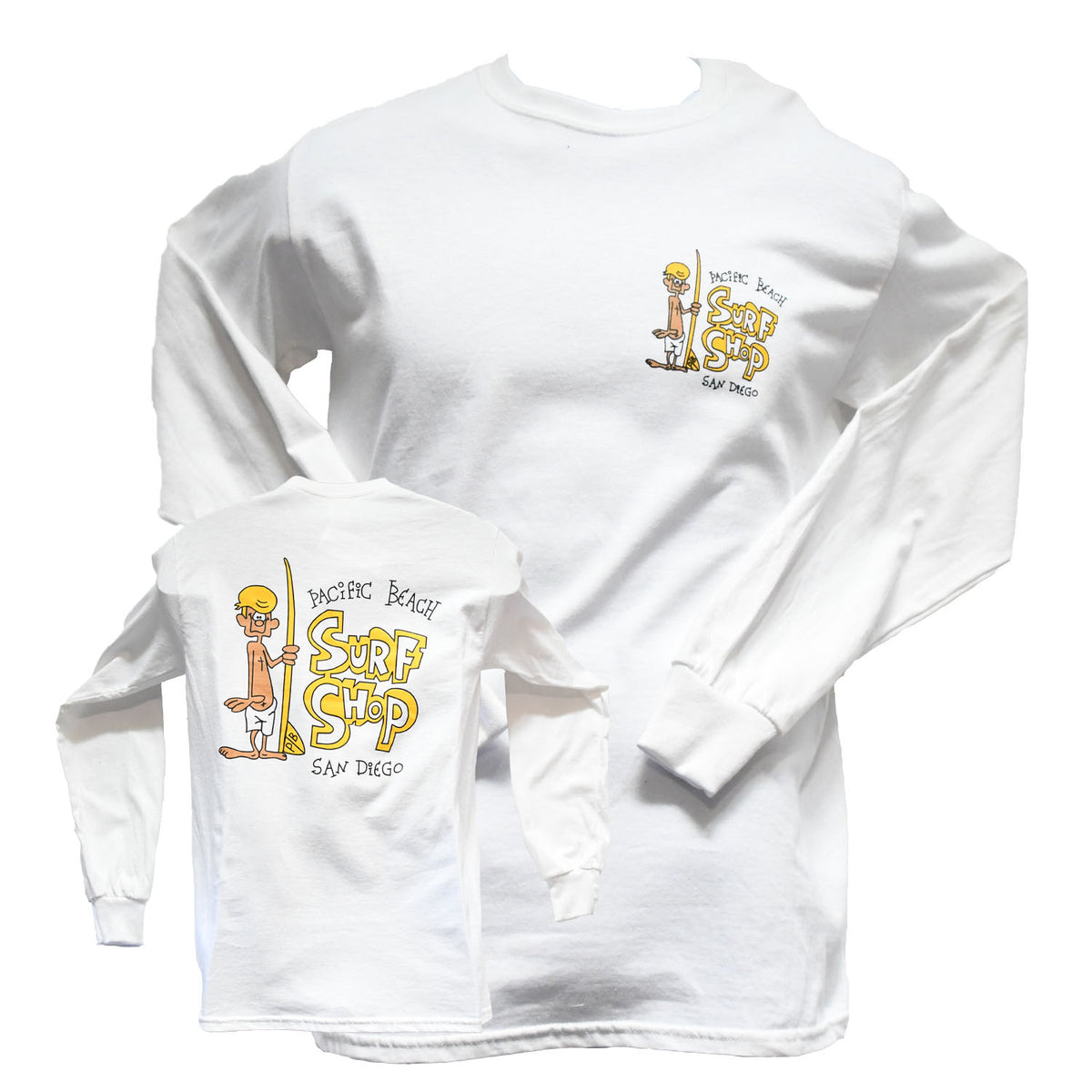 Original Logo Long Sleeve – Pacific Beach Surf Shop