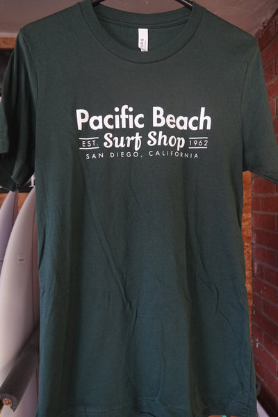 Pacific Beach Surf Shop Logo S/S