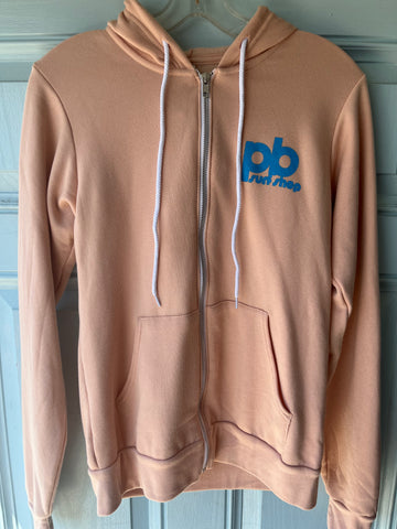 PBSS  Women's Full Zip Hoodie - 70s Logo