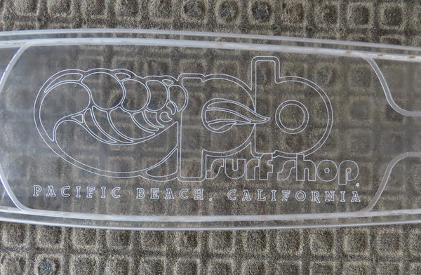 Ghost Boards LED 40" Platypus 70's Logo