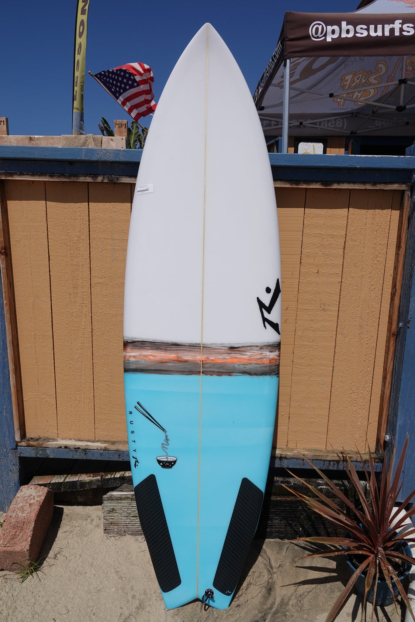 Rusty Miso 5'10"