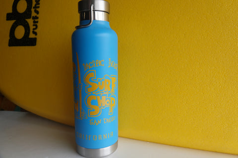 PB Surf Shop Water Bottle