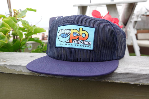 PBSS Patch Trucker Hat  70's Logo