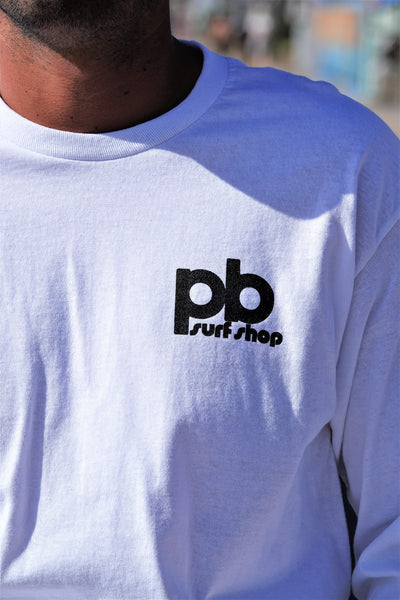 60 Year Anniversary Pacific Beach Surf Shop Long Sleeve Shirt