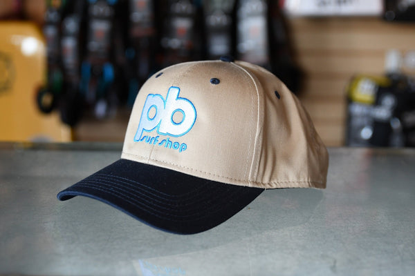 Retro PB Surf Shop Logo Hats