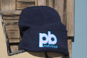 PB Surf Shop Embroidered Beanie